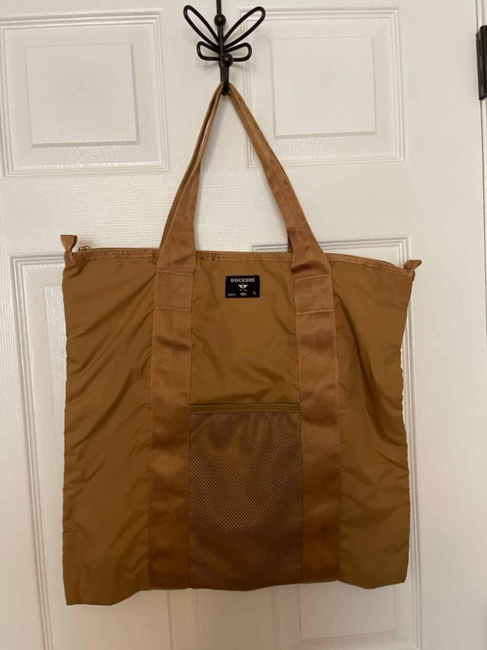 NWOT...Dockers Unisex Brown Tote Bag - Casual Carryall